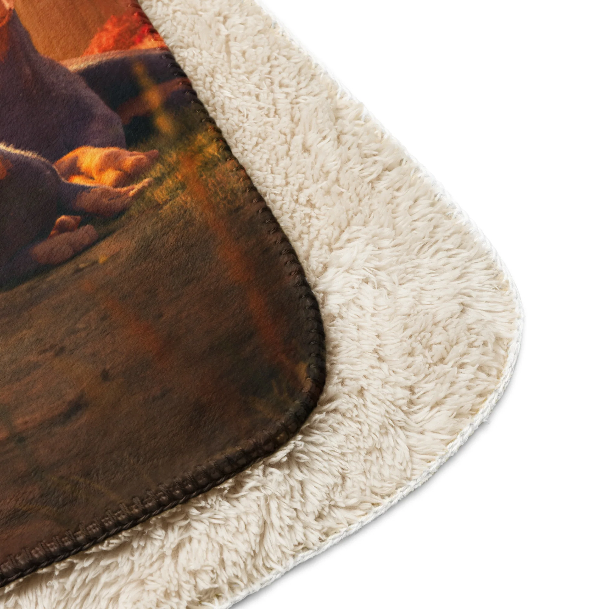 Animal Farm Sherpa Blanket - Image 2