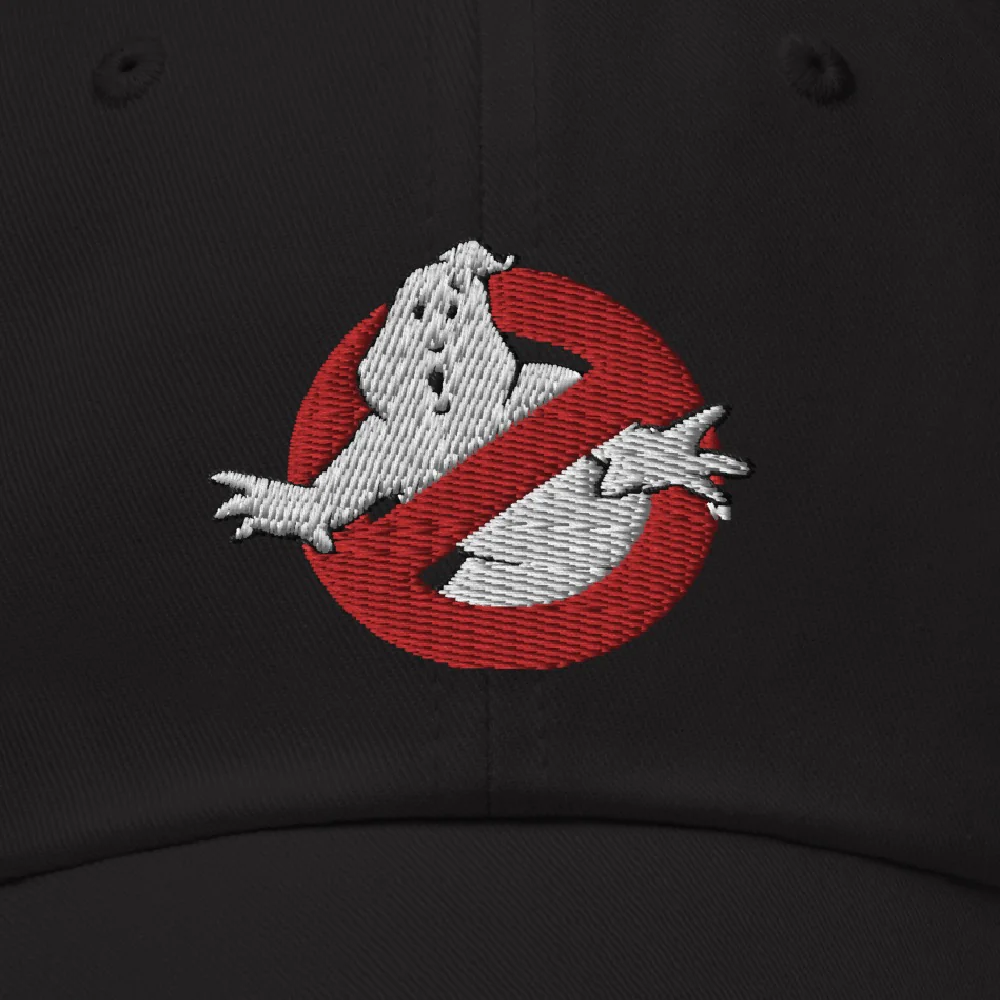 Ghostbusters: Frozen Empire Vintage Logo Embroidered Dad Hat - Image 2