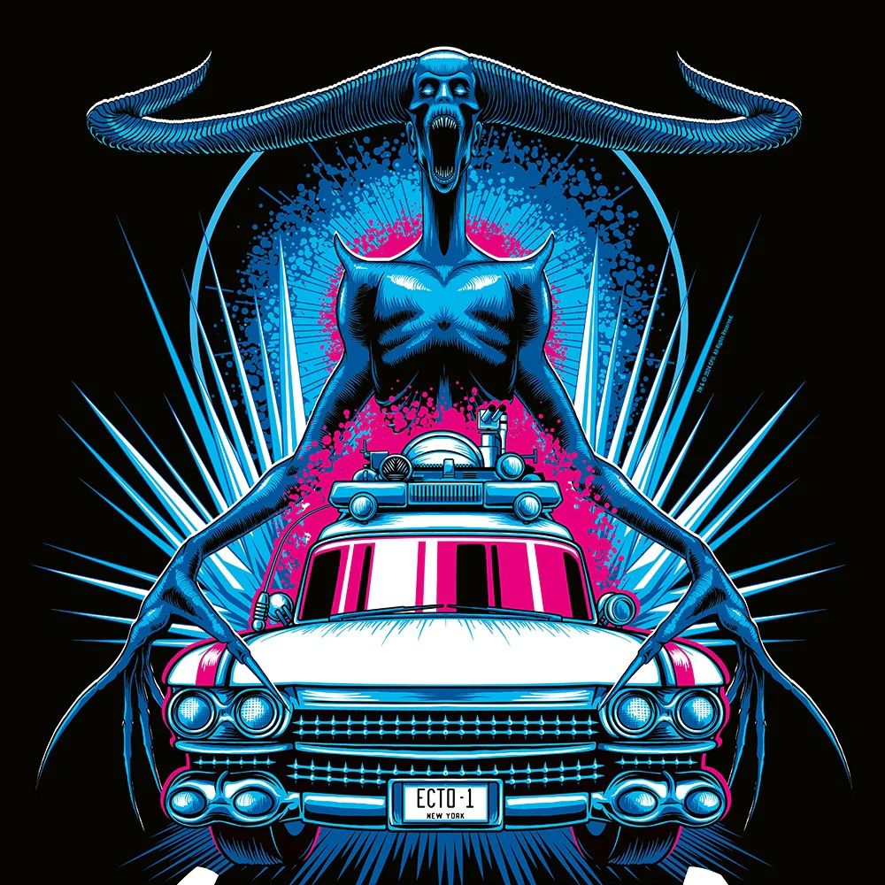 Ghostbusters: Frozen Empire Horned Ghost Poster - Image 2
