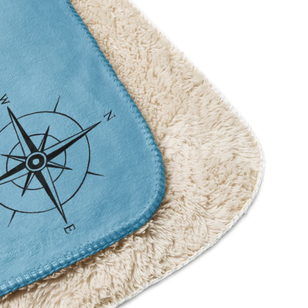 Jaws 50th Anniversary Amity Island Sherpa Blanket - Image 2