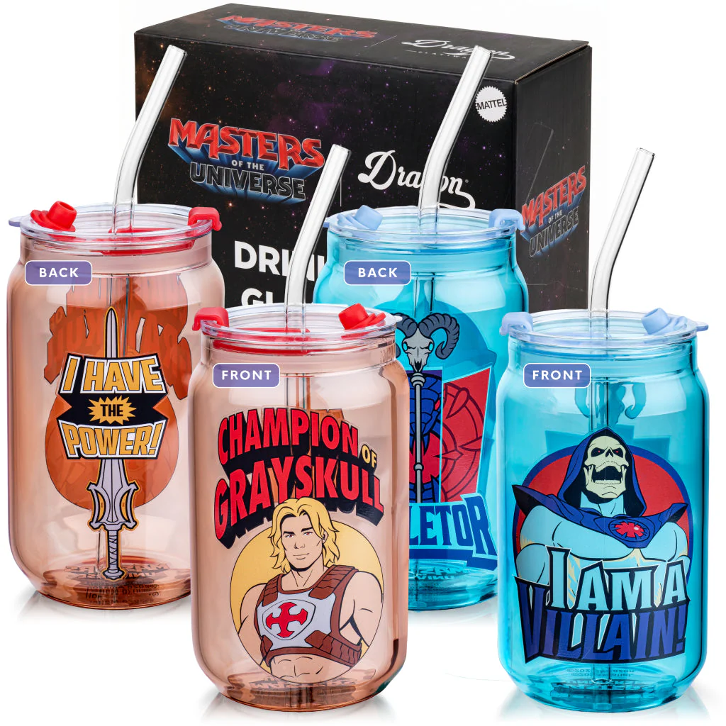 Masters of the Universe 2026 Movie Drinking Glasses