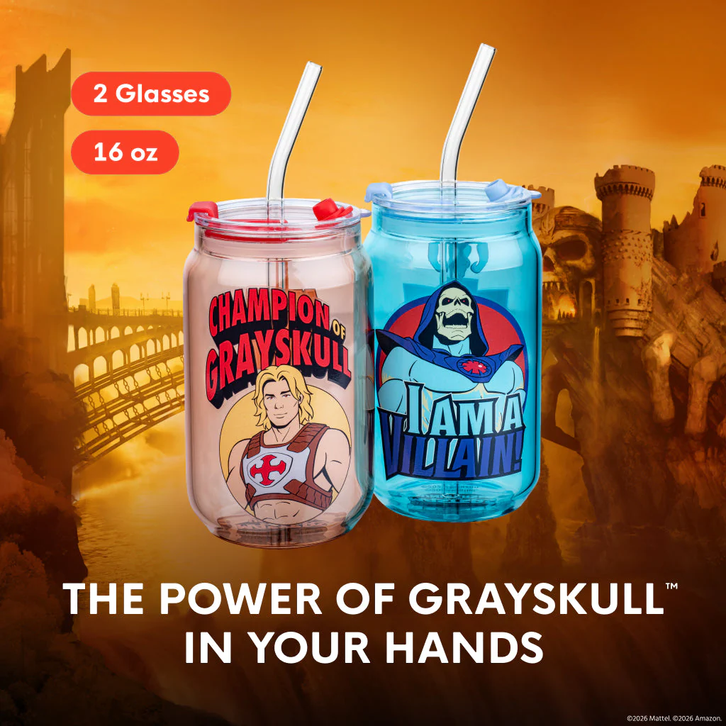 Masters of the Universe 2026 Movie Drinking Glasses - Image 2