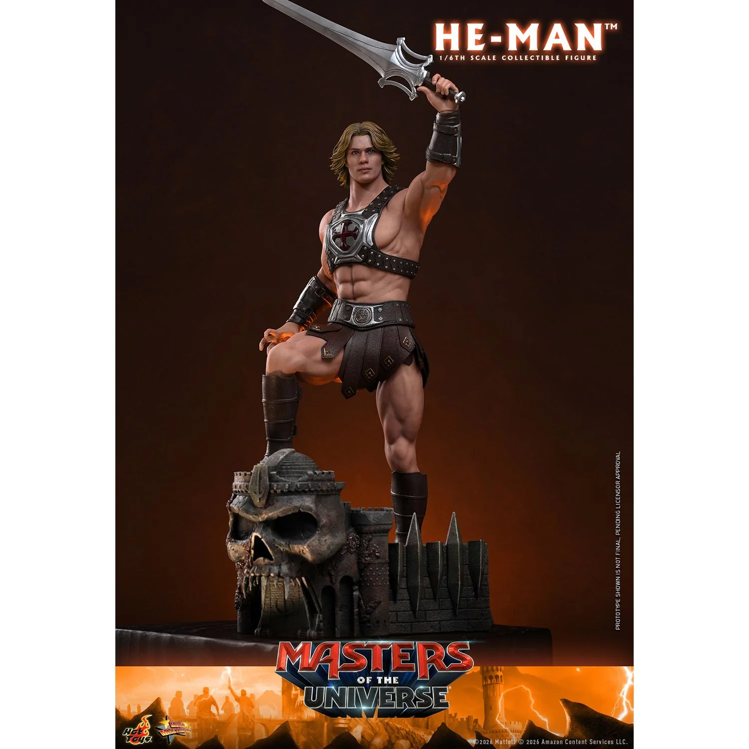 Masters of the Universe Sixth Scale Figure He-Man