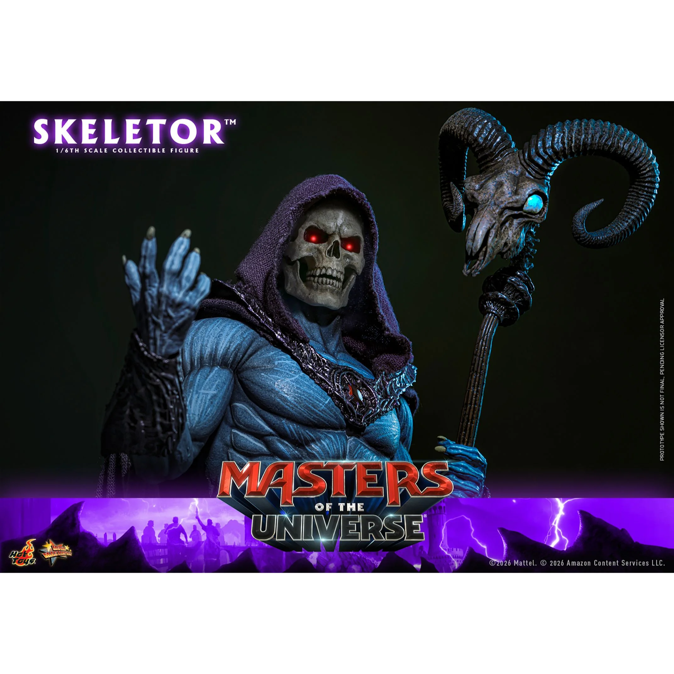 Masters of the Universe x Hot Toys Skeletor Sixth Scale Figure - Image 10