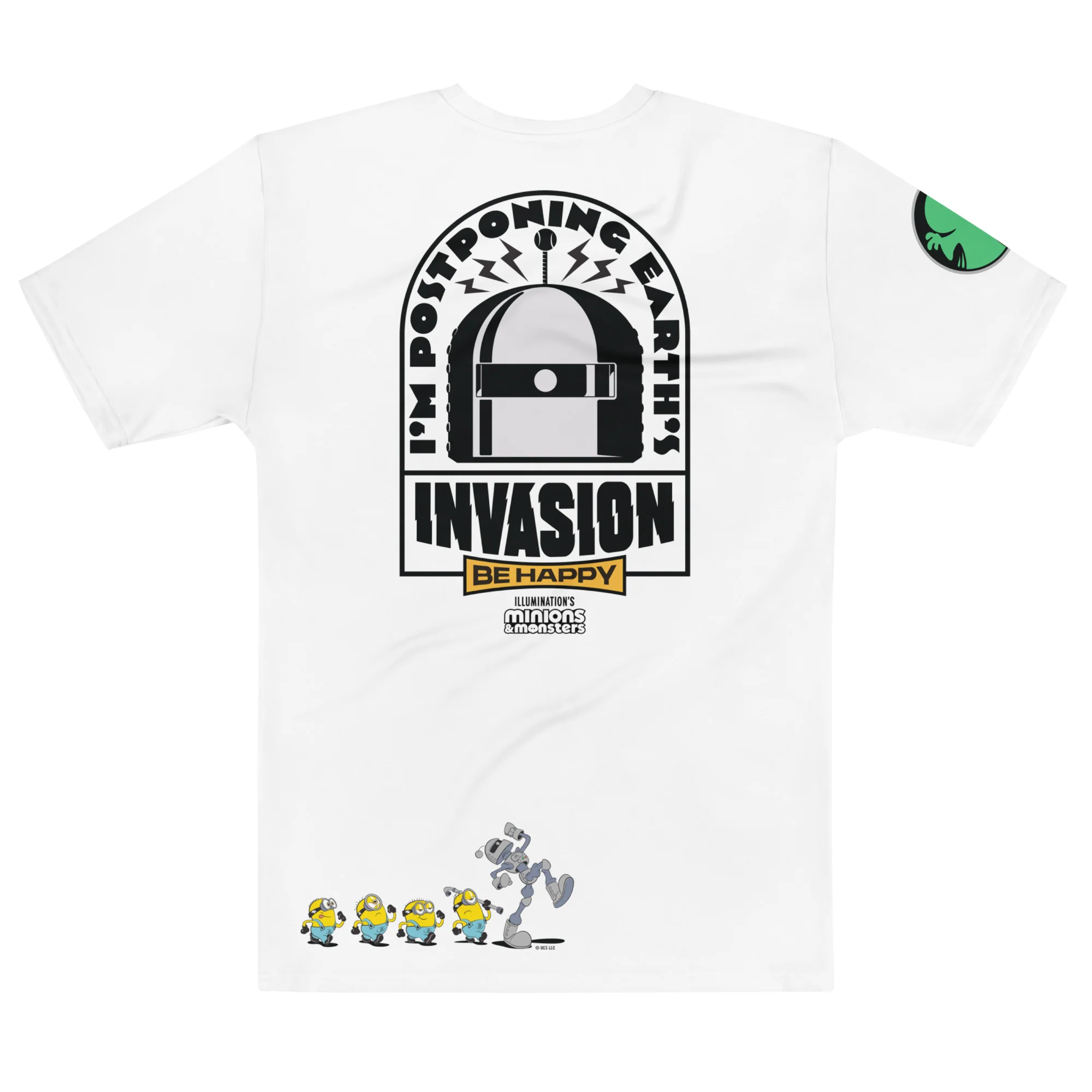 Minions & Monsters T-shirt Caution: Monster Invasion!