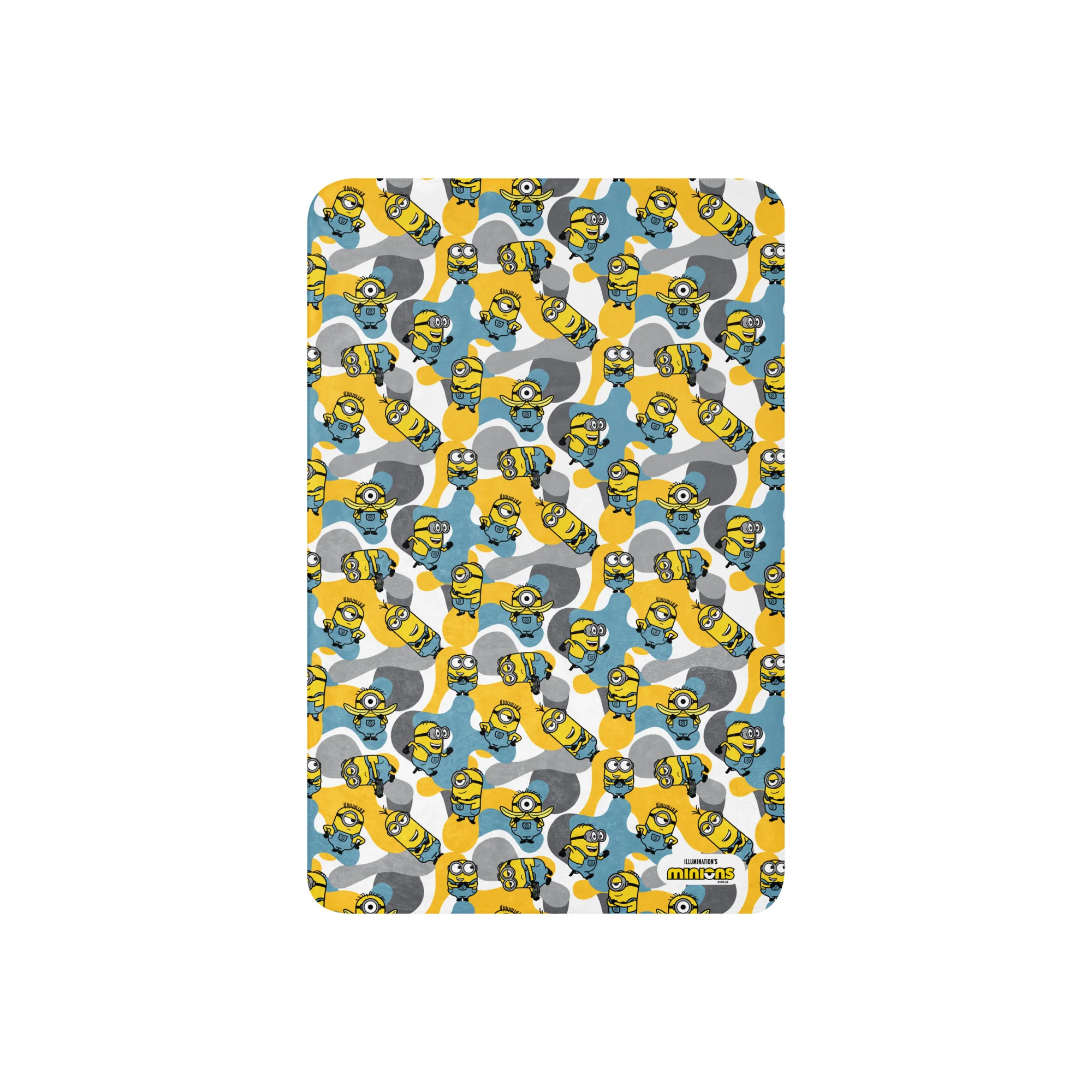 Minions Sherpa Blanket Camo