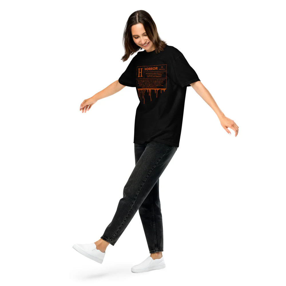 Regal Cinemas Horror Movie Rating Comfort Colors T-Shirt - Image 3