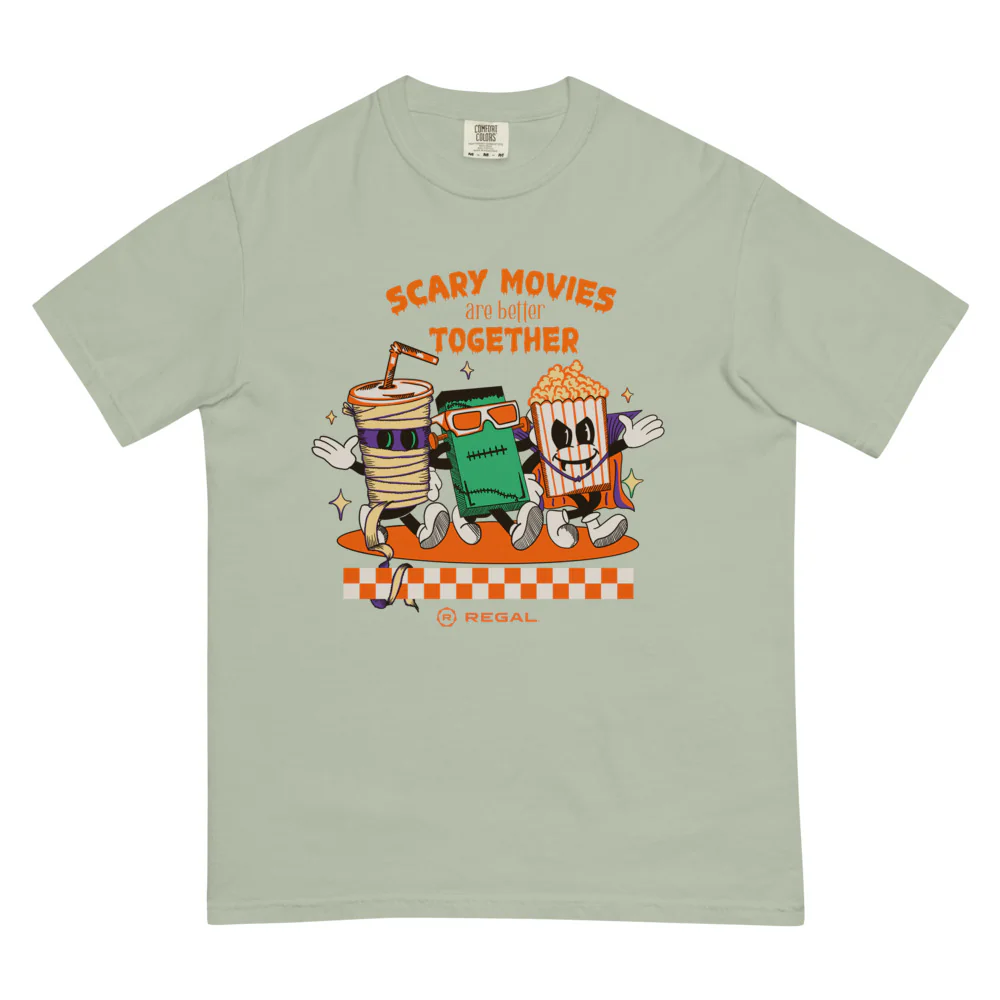 Regal Cinemas Scary Movies Comfort Colors T-Shirt