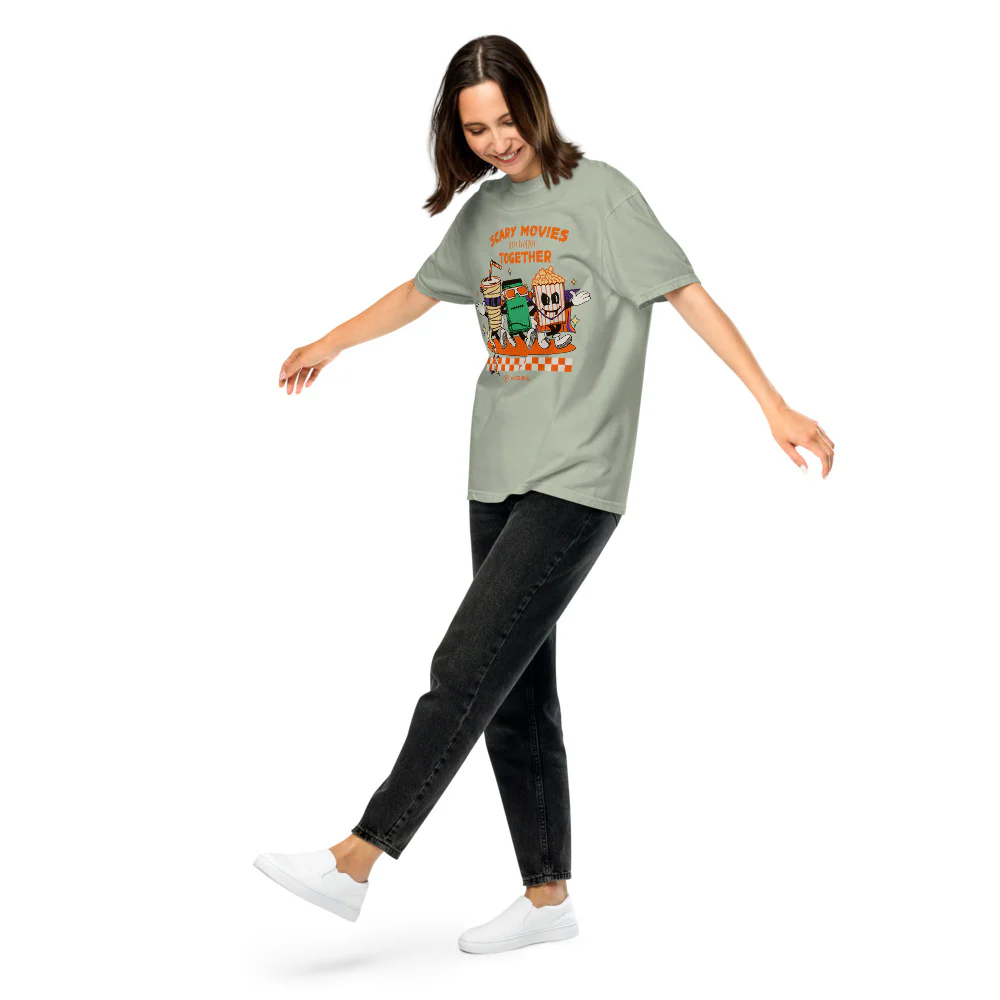 Regal Cinemas Scary Movies Comfort Colors T-Shirt - Image 3