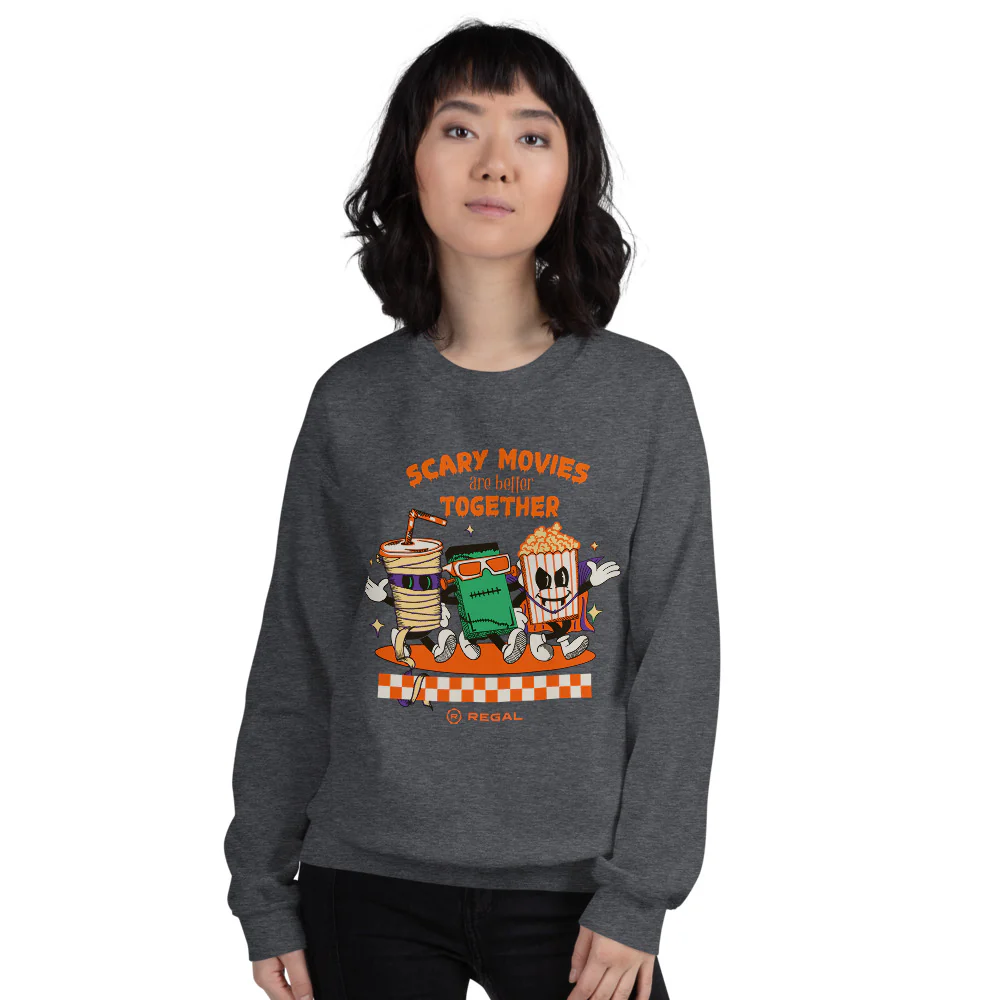 Regal Cinemas Scary Movies Crewneck Sweatshirt - Image 2
