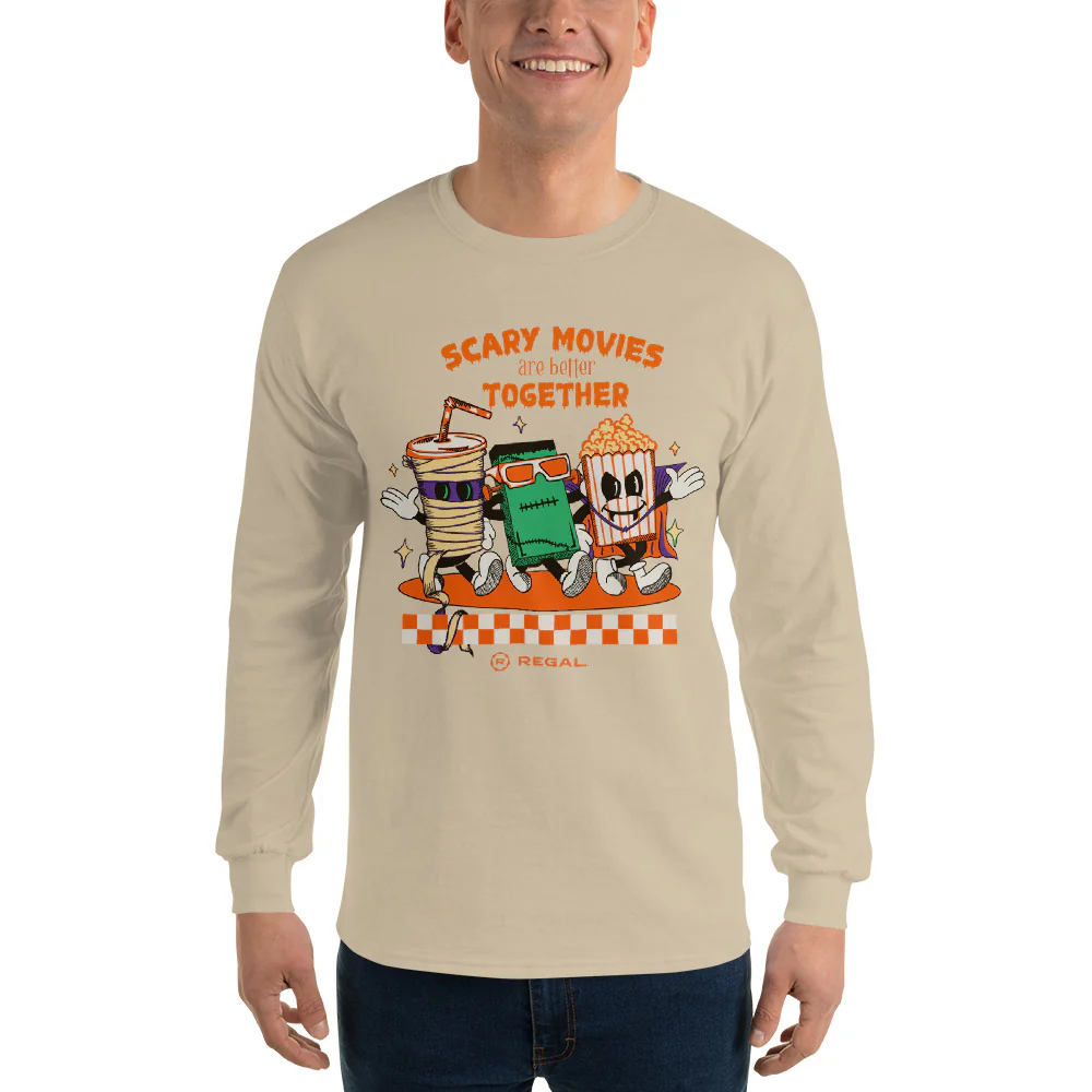 Regal Cinemas Scary Movies Long Sleeve Shirt - Image 2