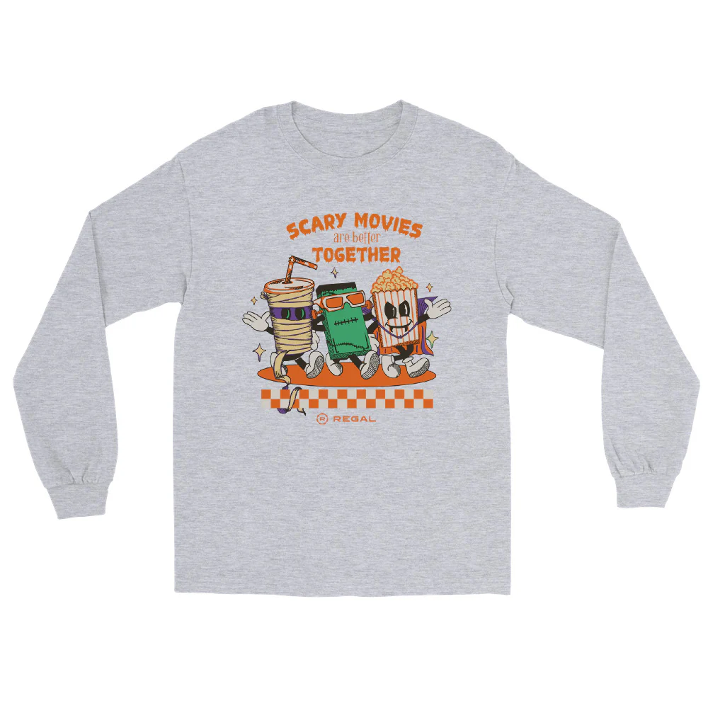 Regal Cinemas Scary Movies Long Sleeve Shirt - Image 3