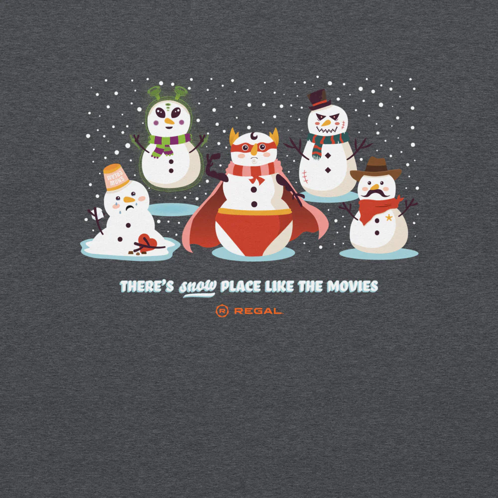 Regal Cinemas Snowmen Crewneck Sweatshirt - Image 2