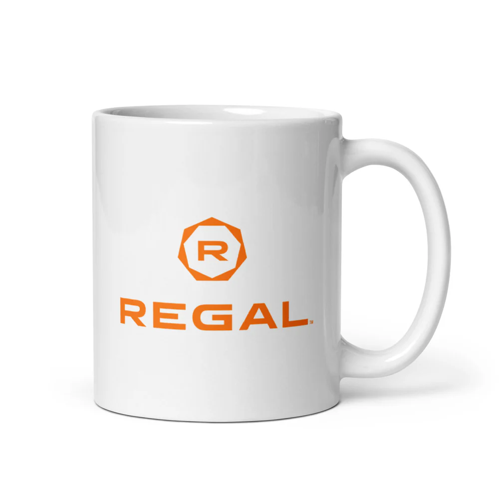 Regal Cinemas White Logo Mug - Image 2