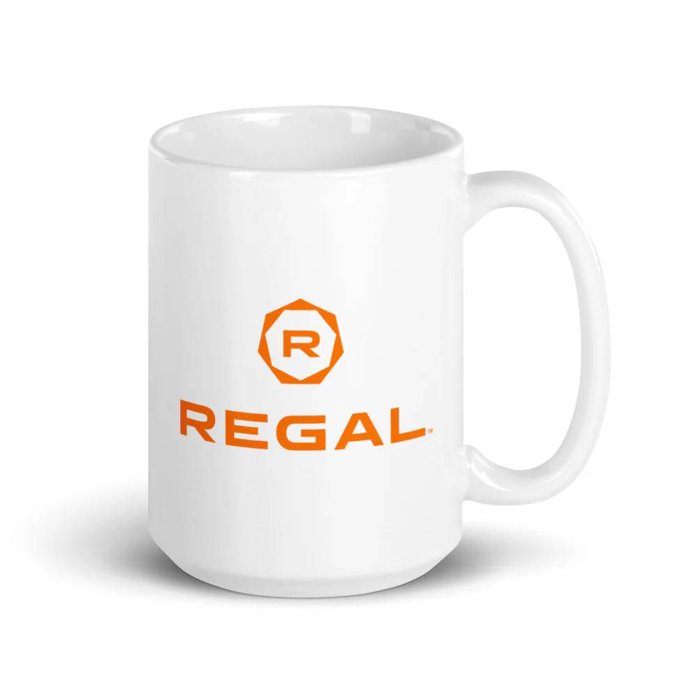 Regal Cinemas White Logo Mug - Image 5