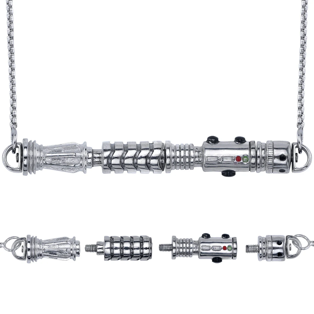 Star Wars x RockLove Elemental Nature Lightsaber Necklace