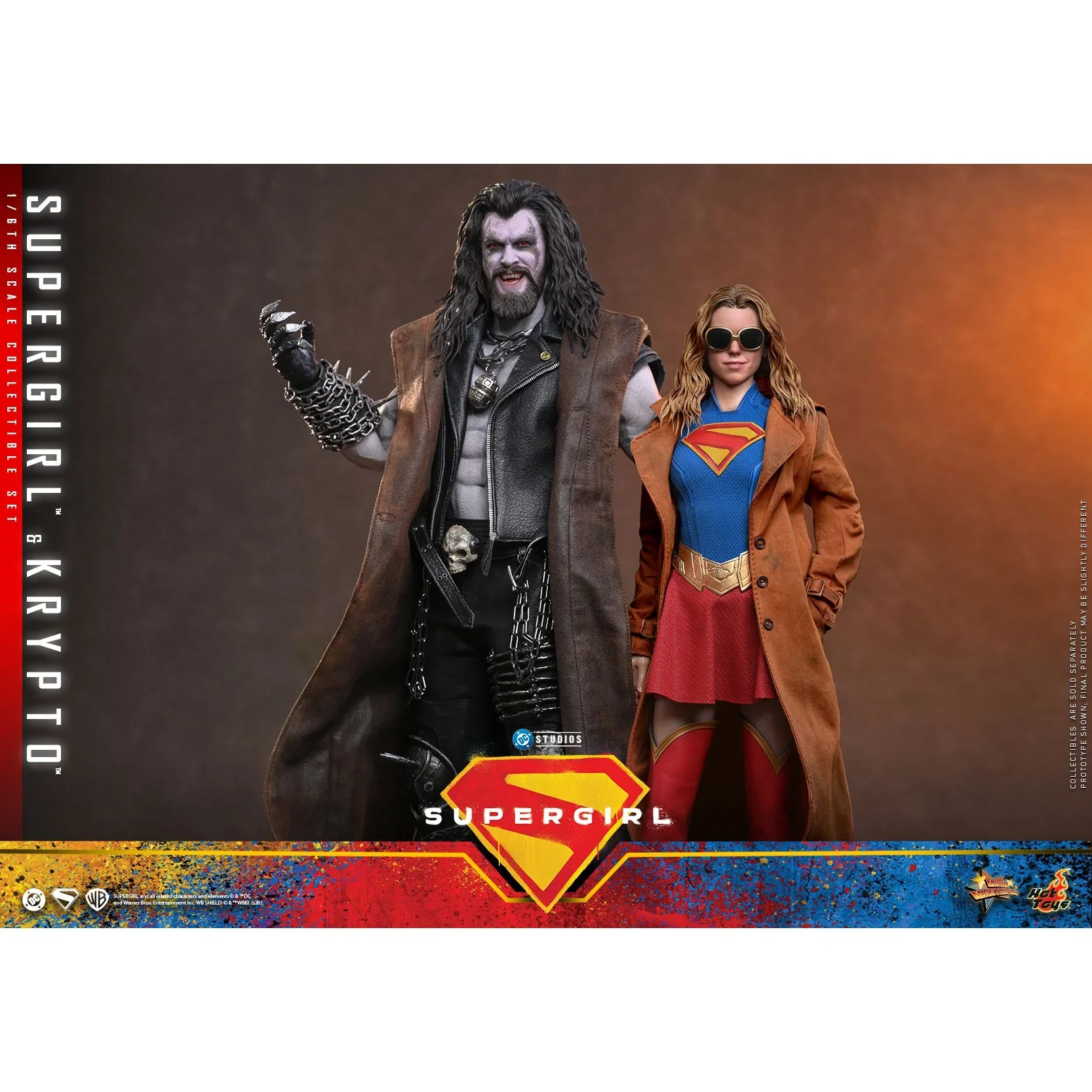 SUPERGIRL (2026 Movie) Supergirl & Krypto Sixth Scale Figure Set by Hot Toys - Image 6