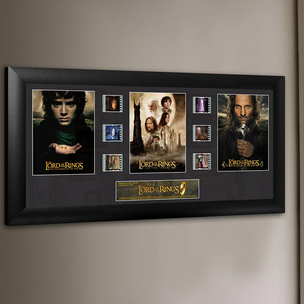 The Lord of the Rings Trilogy FilmCells Framed Wall Art Presentation - Image 3