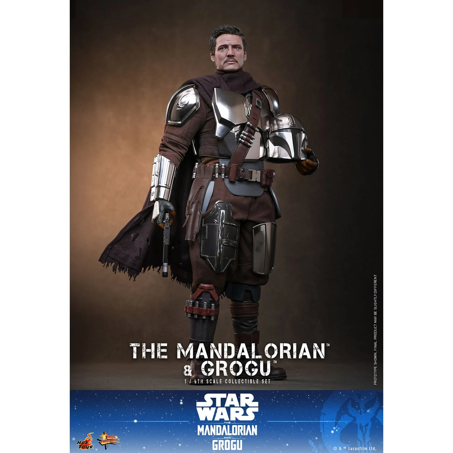 The Mandalorian The Mandalorian & Grogu 1/6th Scale Figure Set - Image 10