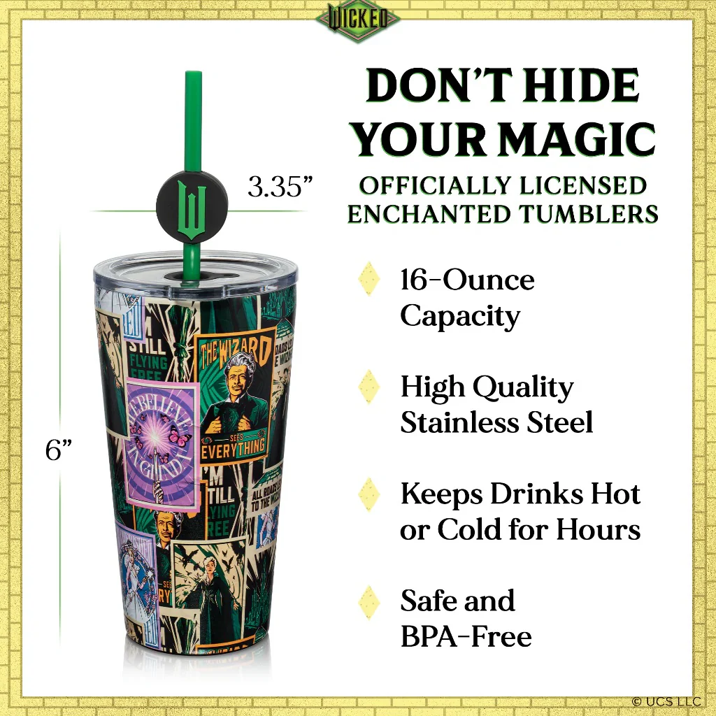 Wicked Movie Blind Box Mystery Stainless Steel Tumbler - Image 4