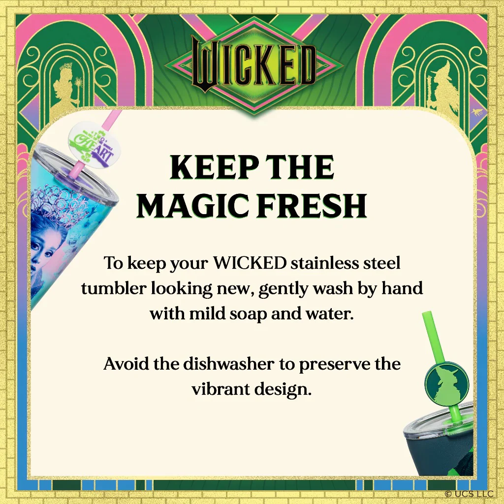Wicked Movie Blind Box Mystery Stainless Steel Tumbler - Image 7