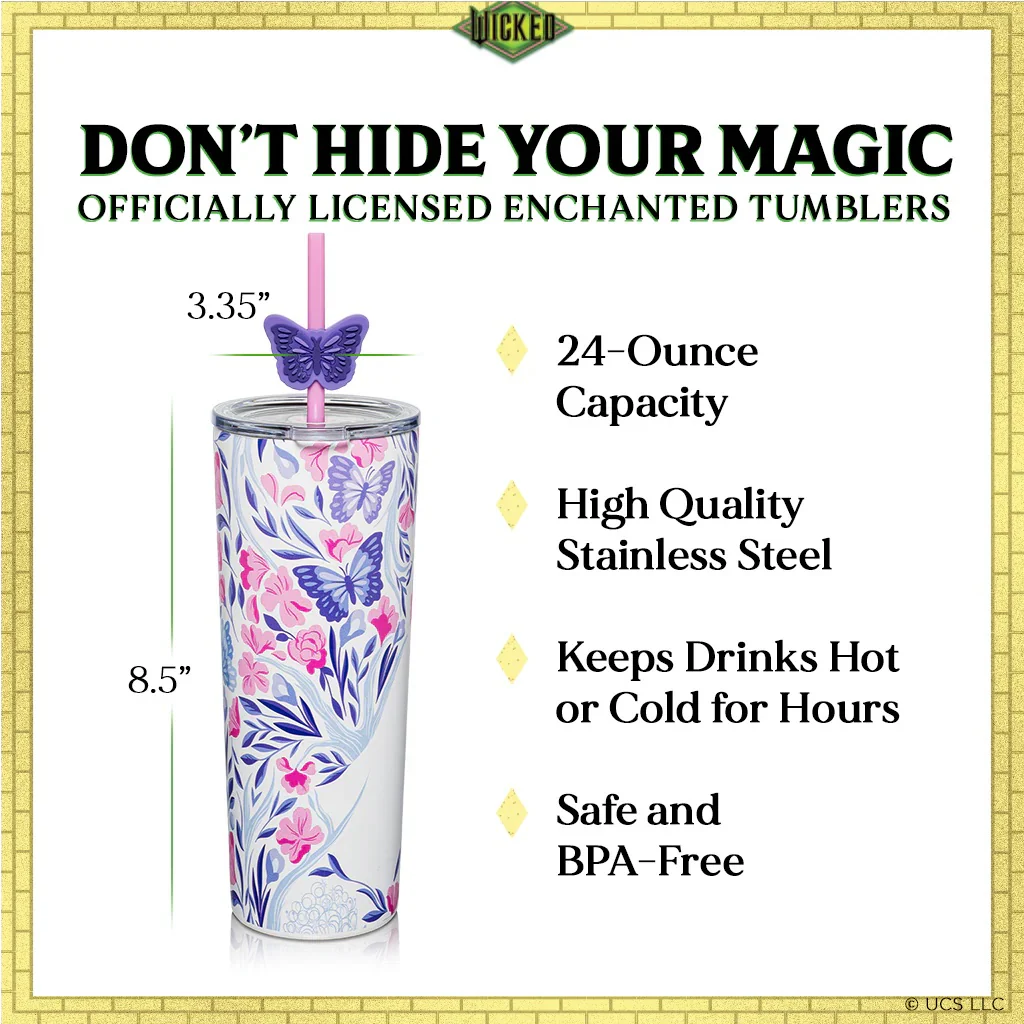Wicked Shadows Tumblers Set of 2 Glinda and Elphaba - Image 4
